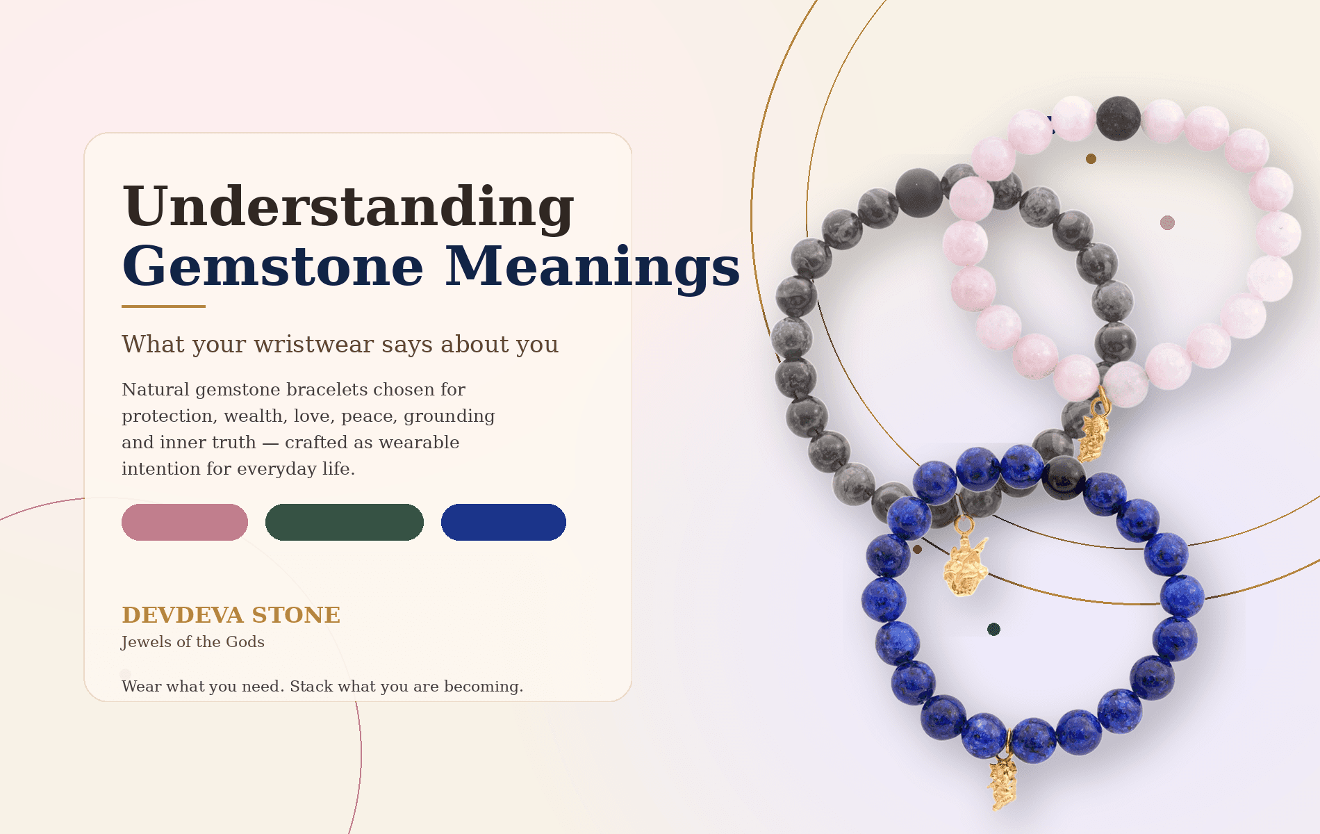 The Ultimate Guide to Natural Gemstone Bracelets: Meaning, Style & Selection